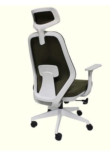 Apex White Pro Yönetici Koltuğu Ofis Koltuğu Yeşil