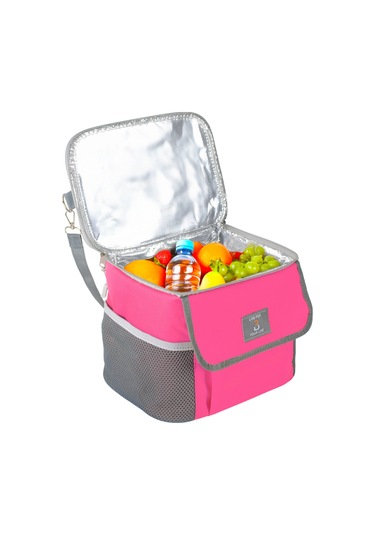 Best Çanta Pro+ 10 Litre Termos Piknik Çantası Yalıtımlı Termal Soğutucu Buzluk Çanta Pembe