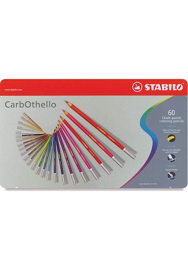 Stabilo Carbothello Chalk-Pastel Boya Kalemi 60 Renk N11.2300