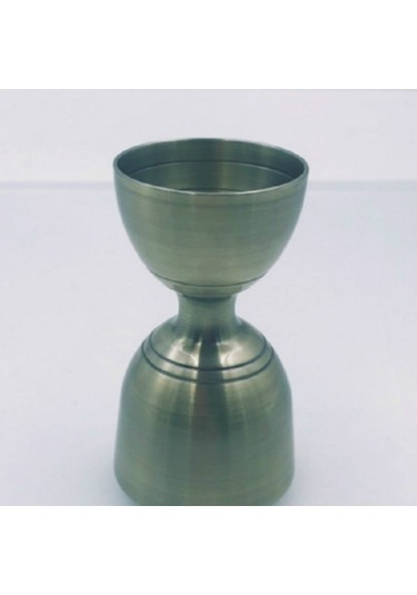 Cbtx Paslanmaz Çelik Şarap Ölçer Ons Bardak Karıştırma Ölçme Kabı, Renk: Bronz