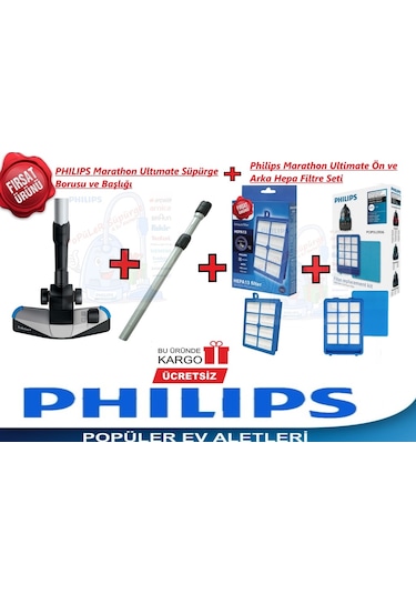 Philips Uyumlu Marathon Ultimate Süper 4'Lü Set (409062832)