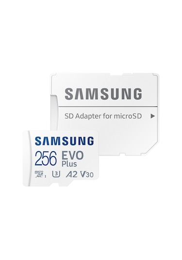 Samsung Evo Plus MB-MC256KA/TR 256 GB Micro SDXC Hafıza Kartı