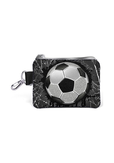 Coral High Kids Futbol Desenli Bozuk Para Çantası 21935 Siyah
