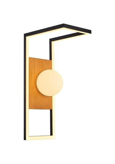 Özcan Aydınlatma 1416-apl Aplik Meşe Meşe