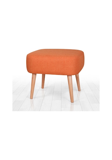 Lorencehome Parrot Puf -Turuncu / Lorence Home