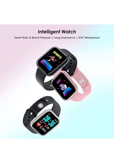 Neevoyu Y68 Ip67 Su Geçirmez Akıllı Saat (İthalatçı Garantili)