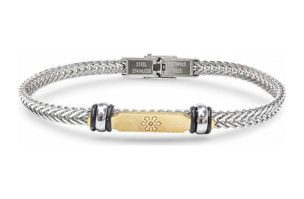 Moncuk Design Maltese Cross Çelik Hasır Örgülü Ayarlanabilir Bileklik 33511g5d1m Çok Renkli