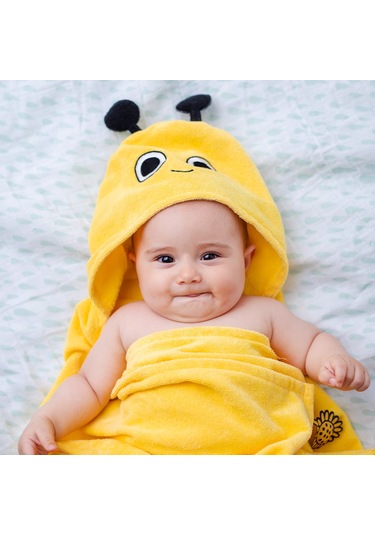 Milk&Moo Kadife Kundak Havlu Arı Vız Vız