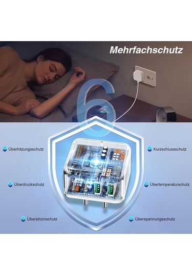 Honeybeeshop Sancomo 2025 Yeni Model 40w 4 Portlu Usb A C Hizli Sarj Adaptoru Hnt Pd3509 Siyah İphone Uyumlu İpad Airpods Icin Ab Fisi Siyah