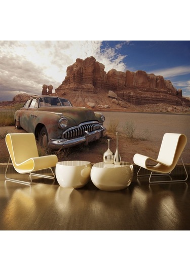 Klasik Eski Model Araba Duvar Kağıdı