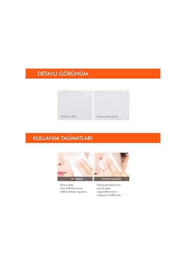 Missha Cotton Makyaj Temizleme Pedi 80'li