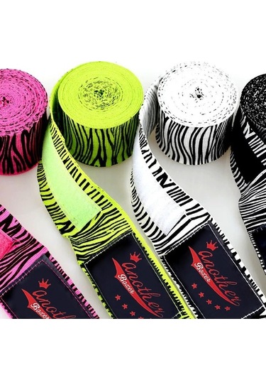 Pazly Suntek Yetişkinler İçin Boks El Sargısı - Rekabetçi Beyaz Beyaz