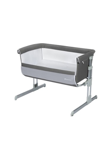 Bebeconfort Calidoo Yüksekliği Ayarlanabilir Anne Yanı Beşik Tinted Grey Gri