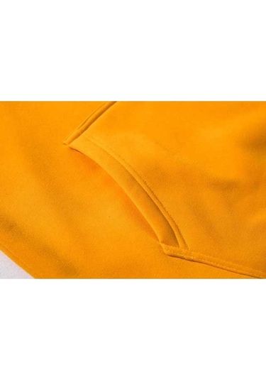 Mötley Crüe Logo Sarı Renk Reglan Kol Sweatshirt Sarı