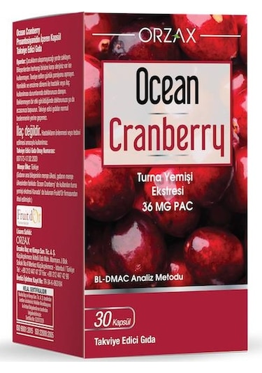 Ocean Cranberry 30 Kapsül