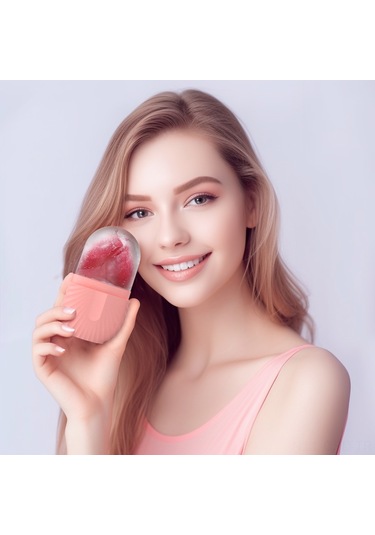 Samdoo Pembe Kabuk Desenli Multifonksiyonel Deri Bakımı Aleti - Dıy Buzlu Roller, Ten Parlaklığı Artırıcı, Anti-kuru Çizgiler, Akne Azaltıcı, Soğutucu Masaj Çok Renkli