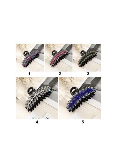 Yapay Elmas Saç Tokası Kadın Saç Tokaları 5 5 5 Çok Renkli