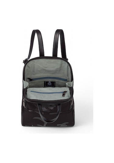Bilik Deri Siyah/kamuflaj Kadın Sırt Çantası Dlr01 085 Siyah/kamuflaj Siyah - Kamuflaj