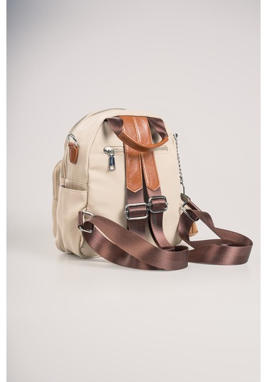 Ççs Kadın Sırt Çantası Ccs18025 Bej Bej