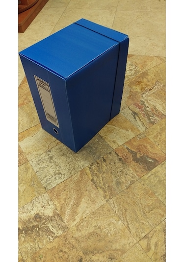 Saraoğlu Arşiv ve Proje Kutusu 29 x 36 x 20 CM Mavi 15 Adet