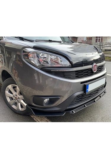 Fiat Doblo D4 Ön Lip Parlak Siyah 3 Prç Brabus Abs