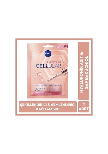Nıvea Cellular Expert Lift Şekillendirici Kağıt Maske