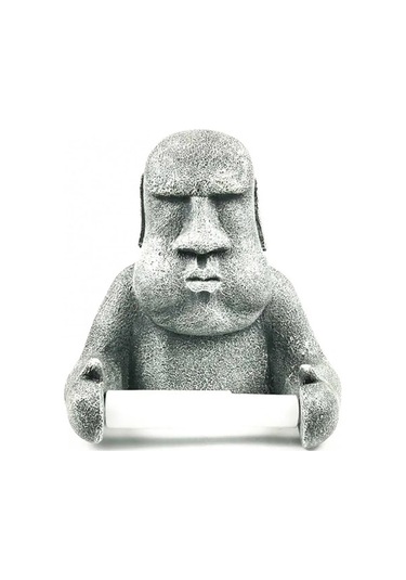 Jialan Rulo Kağıt Havlu Tutucu Paskalya Adası Moai Kağıt Diğer Qq Diğer