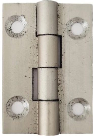 Alüminyum 6 Cm Sabit Mentese 60 X 40 X 1.8 Mm / 10 Adet