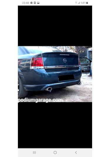 OPEL VECTRA C ARKA TAMPON EKİ