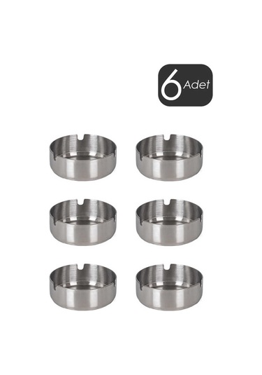 Porsima Etn-015 6 lı Küllük 1,2 ml Kalınlık Metal Küllük