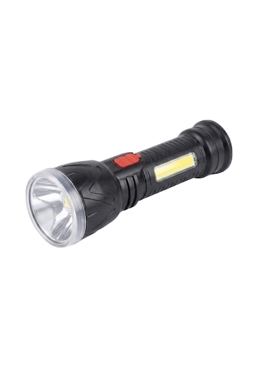 Cosmotex Uzun Menzilli Işıldak Şarjlı 9 Led 4 Kademeli Aydınlatma Yeşil