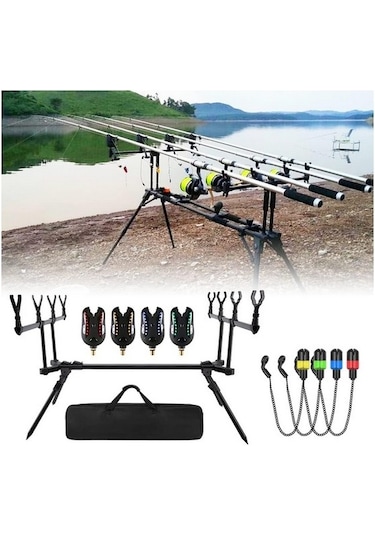 Captain 7646 Carp Sehpa Alarm Swinger 4lü Combo Set