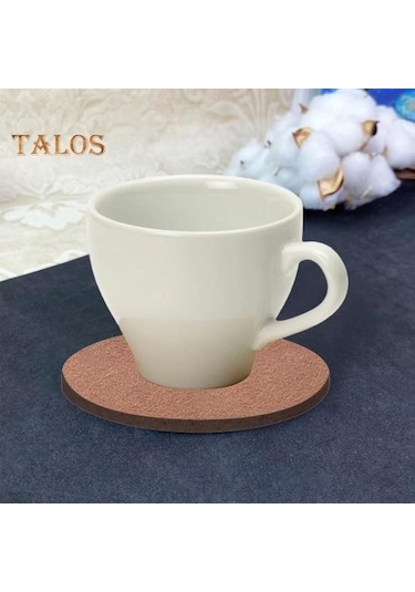 Sarı 10 Adet Keçe Bardak Isı Yalıtımı Su Emici Anti-haşlanma Masa Koruma Kupası İçme Şişesi Anti-skid Placemats Sarı