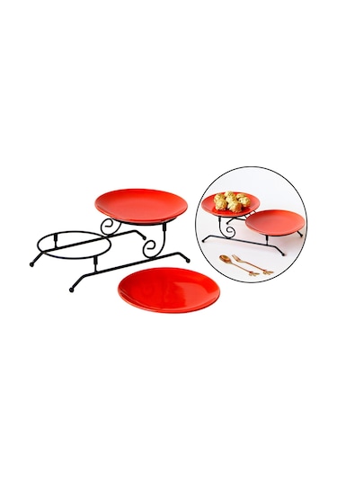 Suntek Cupcake Kek Standı Servis Tepsisi Retro Centerpiece