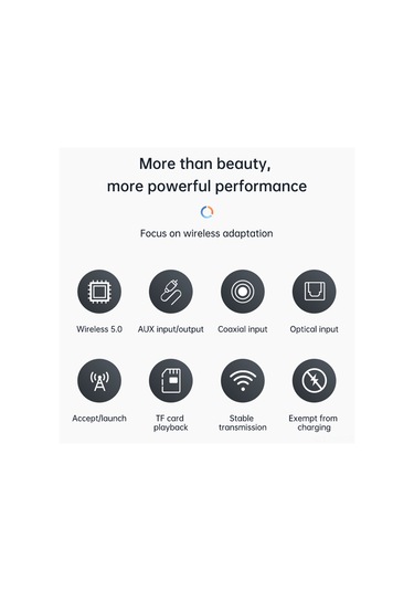 Geeksen C41 Bluetooth 5.0 Alıcı-verici, Mikrofonlu, Tf Kart Desteği, 3.5mm/fiber/koaksiyel Arayüzlü Ses Adaptörü Siyah