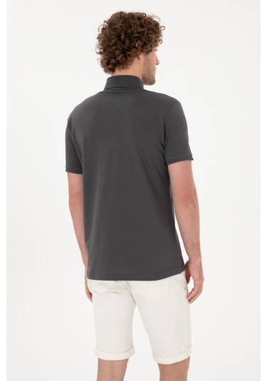 U.s. Polo Assn. Erkek Antrasit Tişört Basic 50306015-vr006 Antrasit U.s. Polo Assn. Erkek Antrasit Tişört Basic 50306015-vr006 Antrasit