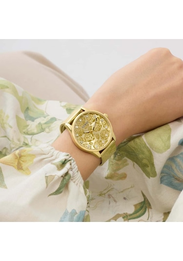 Guess Gugw1040l2 Kadın Kol Saati Altın