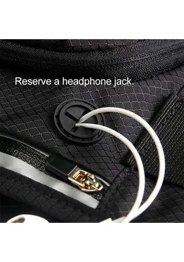 Trendooze Ys17 Yıpınu Telefonu Su Su Spor Isıtıcısı Gri Geçirmez Dağcılık Cep Çantası Çantası Bel Açık Zr Gri