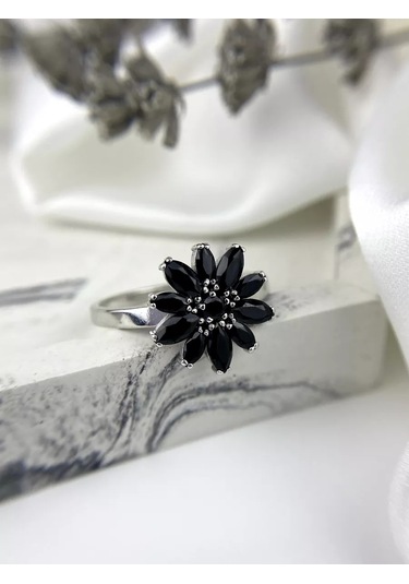 Sılver Whale Kadın Gümüş 925 Yüzük 198300789 Gri