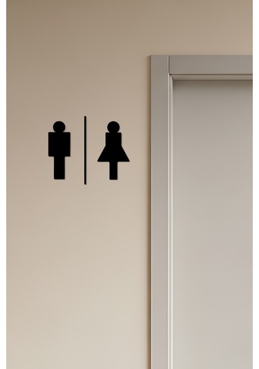 Wc Tabelası, Tuvalet Levhası, Kadın Erkek Tabela, Yönlendirme Levhaları 56
