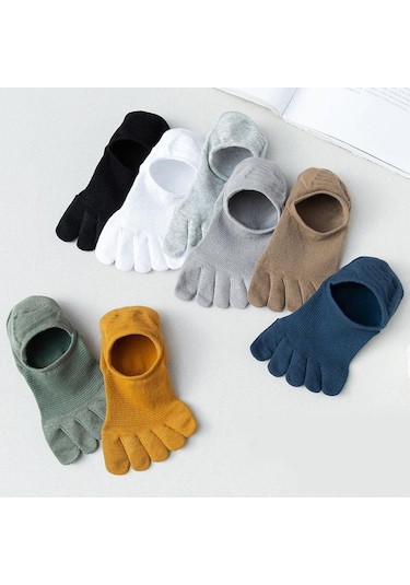 Açık Gri Erkek Tekne Çorap Pamuk Beş Parmak Nefes Alabilir Bölünmüş Parmaklı Ayak Çorap Kaymaz Görünmez Yaz Açık Gri Açık Gri Erkek Tekne Çorap Pamuk Beş Parmak Nefes Alabilir Bölünmüş Parmaklı Ayak Çorap Kaymaz Görünmez Yaz Açık Gri