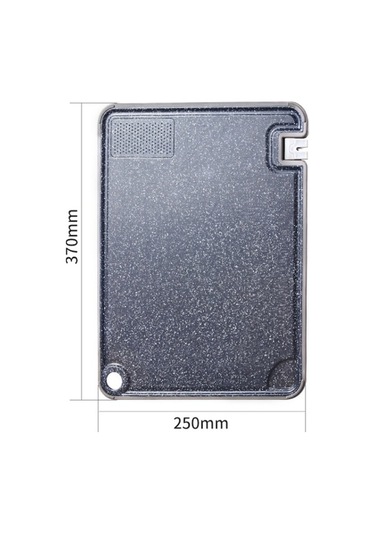 Dancemonkey Oou Antibakteriyel Küfe Dayanıklı Kesme Tahtası Mavi M, Pratik Tasarım Mavi