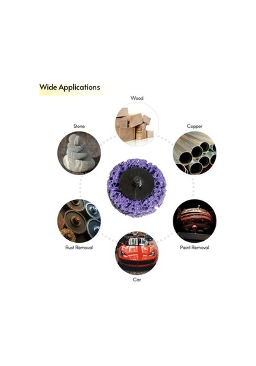 Didadodo Naylon Yapılı, 50mm, 20,000rpm, 6 Parça Şerit Disk Seti