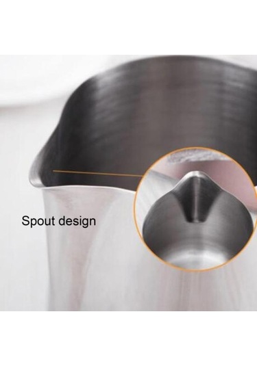 Novahub Pratik Cilalı Süt Köpürtücü Bardak - 2000ml - Ergonomik Tasarım