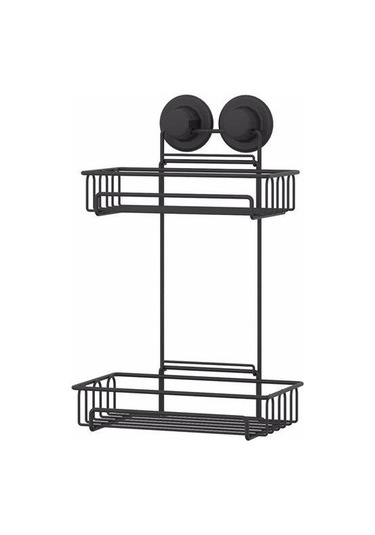 Geseus Va Kumlu Iki Katlı Banyo Rafı Şampuanlık Delme Vida Matkap Çok Renkli