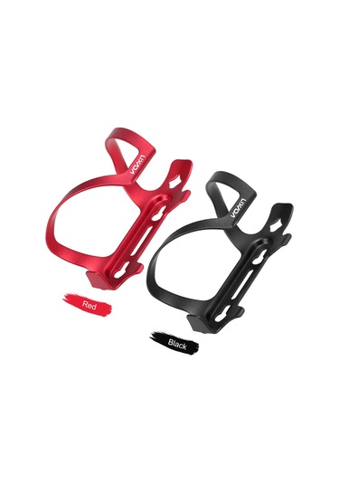 Lixada Hafif Bisiklet Şişe Tutucu Alaşım Mtb Su Şişesi Y12001b Siyah Siyah