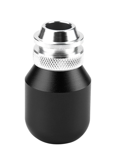 Moveevo Ev Tamiri İçin Evrensel Metal Vites Topu Siyah - 3 Adaptör 8mm,10mm,12mm İle Kolay Kurulum, Dayanıklı Malzeme Siyah