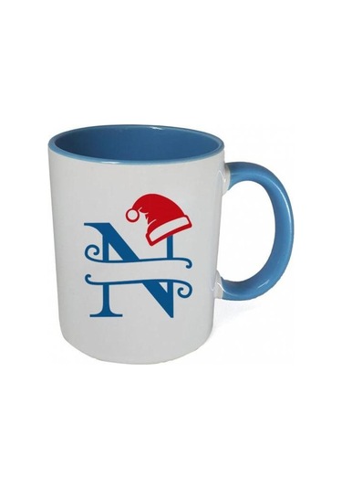 Kişiye Özel 2023 Yeniyıl Temalı Fotoğraf Baskılı Porselen Kupa B