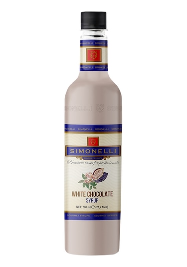 Simonelli Beyaz Çi̇kolata Kahve Şurubu 700 ML + Pompa