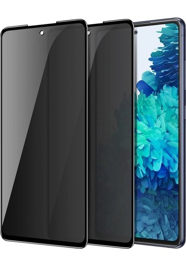 Logis Samsung Galaxy Uyumlu A55 Antistatik Tam Kaplayan Hayalet Ekran Koruyucu Cam